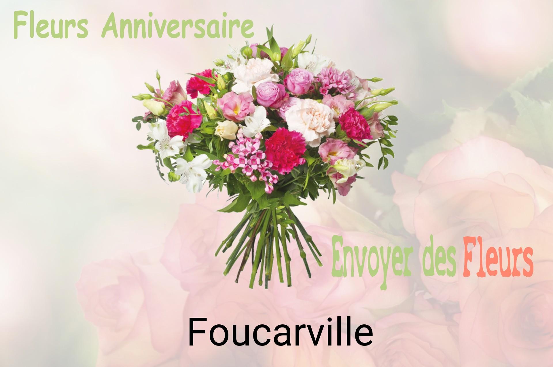 Bouquet de fleurs d’anniversaire livré à Foucarville