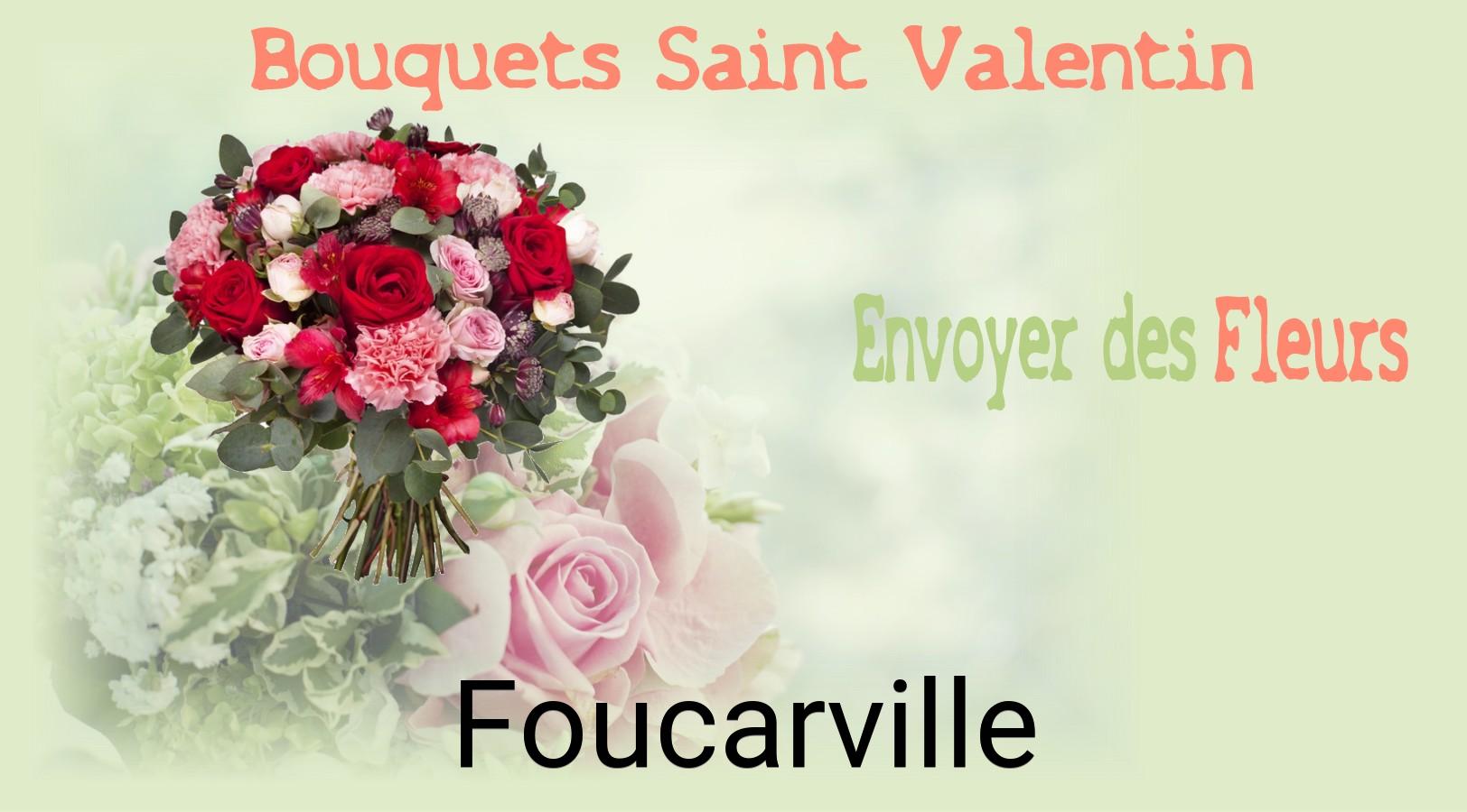 Roses de Saint-Valentin livrées à Foucarville